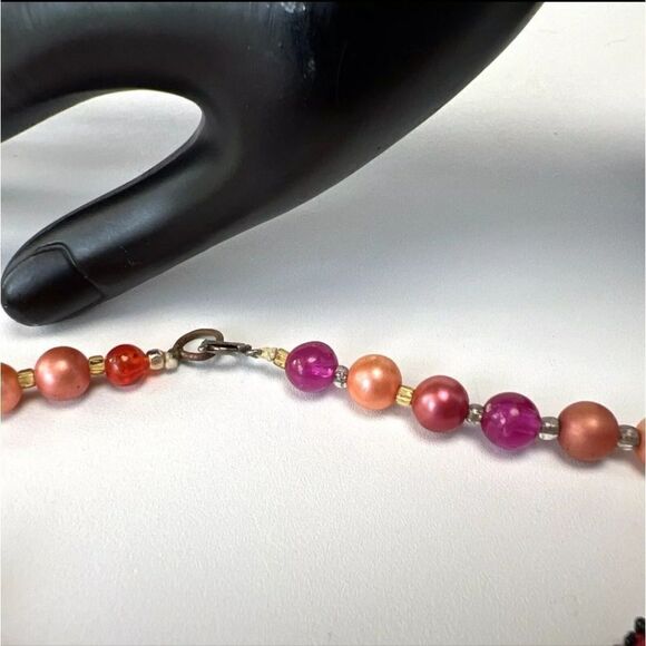 Red & Pink Glass Uranium wedding Cake - Picture 12 of 16